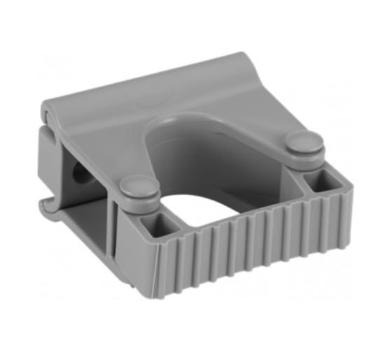 Изображение товара Гигиеничное настенное крепление и зажим Vikan 83 мм, серый цвет 101388