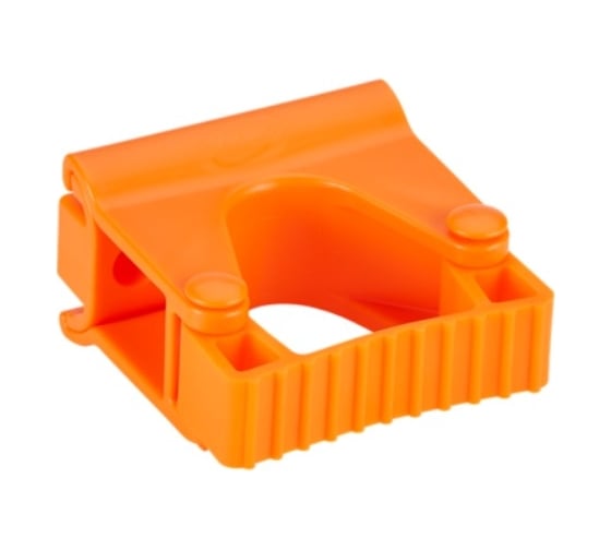 Изображение товара Гигиеничное настенное крепление и зажим Vikan 83 мм, оранжевый цвет 10137