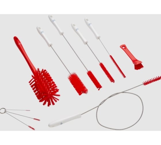 Изображение товара Набор ершиков для мороженниц Vikan красный цвет 53584
