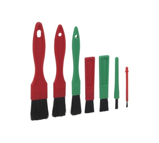 Изображение товара Набор из 7 щеток для чистки деталей Vikan 140 мм, мягкий ворс 556052