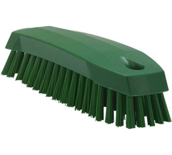 Изображение товара Ручная скребковая щетка Vikan 165 мм, средний ворс, зеленый 35872