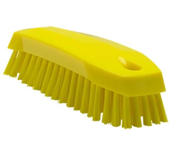 Изображение товара Ручная скребковая щетка Vikan 165 мм, средний ворс, желтый 35876