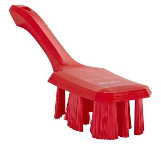 Изображение товара Щетка с короткой ручкой Vikan UST, 260 мм, жесткий ворс, красный 41794
