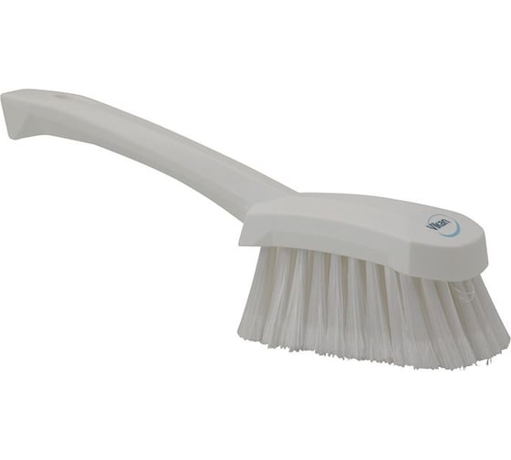 Изображение товара Щетка для мытья Vikan с короткой ручкой, 270 мм, мягкий/расщепленный ворс, белый 41945