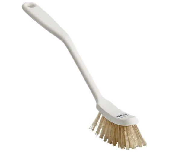 Изображение товара Щетка с термостойким ворсом Vikan 290 мм, жесткий ворс, белый 42885