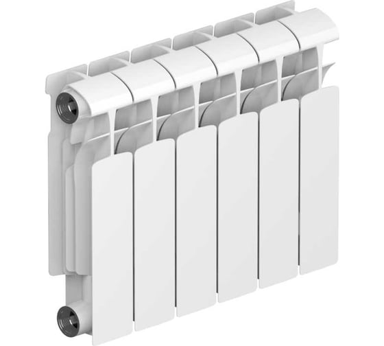 Изображение товара Биметаллический радиатор RIFAR ECOBUILD 300 06 секц. бок. R-EB-300-06