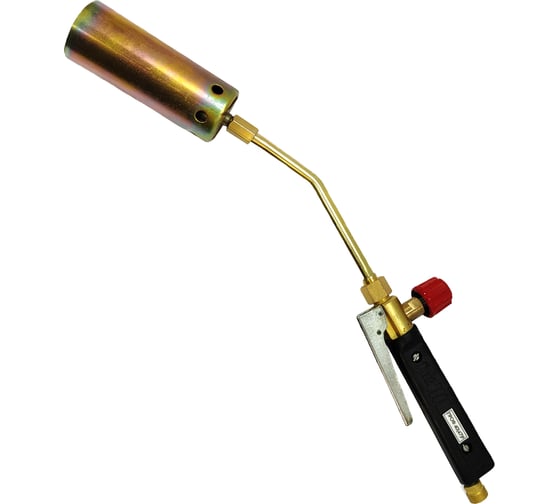 Изображение товара Газовоздушная горелка Профессионал сопло 40 мм, длина 47 см, рычаг, PRO-серия 5053