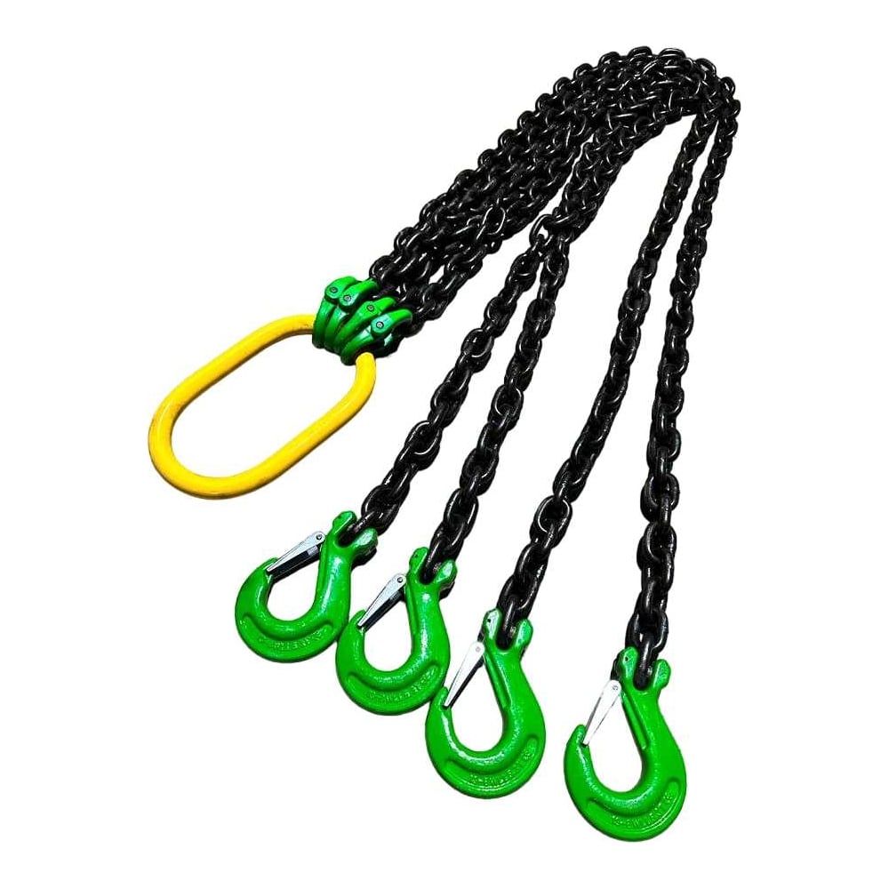 Изображение товара Цепной четырехветвевой строп ТРАСТ 4СЦ 11,5 т длина 4000 мм