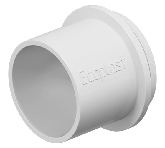 Изображение товара Муфта труба-коробка Экопласт FB16/23, без галогена, для трубы D16мм, м.о.D23мм, цвет серый (1уп.=20шт.) 40516HF