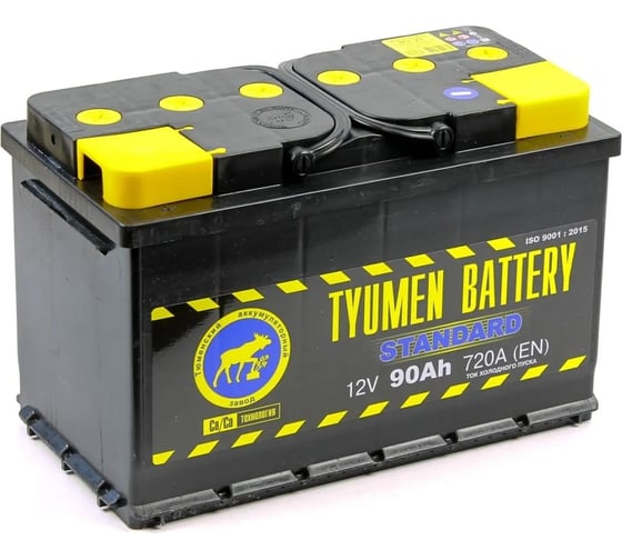 Изображение товара Аккумуляторная батарея TYUMEN BATTERY Тюмень standard 6ст -90.1l TNS90.1