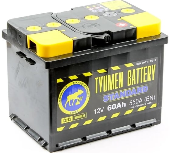 Изображение товара Аккумуляторная батарея TYUMEN BATTERY Тюмень standard 6ст -60.0 l TNS60.0