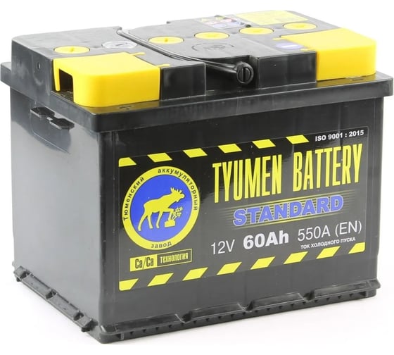 Изображение товара Аккумуляторная батарея TYUMEN BATTERY Тюмень standard 6ст -60.1 l TNS60.1