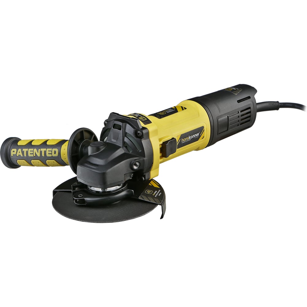 Изображение товара Болгарка Hanskonner HAG13125E 125 мм 1300 Вт для работы по бетону и камню