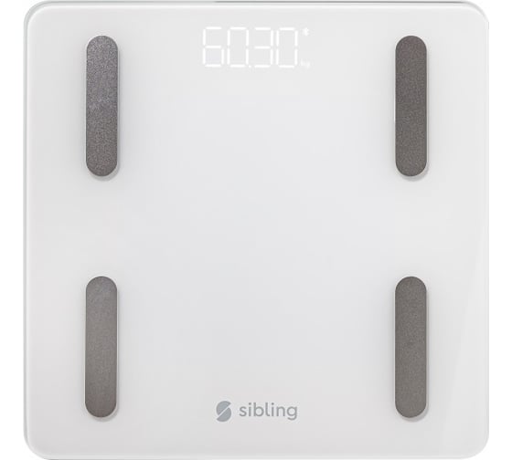 Изображение товара Умные белые весы SIBLING Powerspace-SW 00-00016228