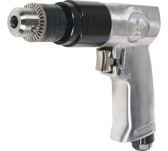 Изображение товара Пневматическая дрель Airline ДП1, 1800 об/мин с реверсом, с оснасткой 16 пр., кейс ATBR102