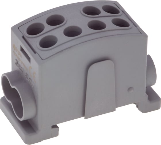 Изображение товара Клемма INPIN 4 подключения 2,5-25мм2 1000V 125А серая HL35/251P2WGY