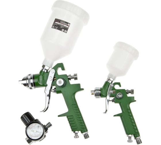 Изображение товара Набор покрасочный Rockforce 3 предмета RF-R8826 RF-R8826-H-2000,H-827-2V(52253) RF-R8826 /H-2000, H-827-2V/(52253)