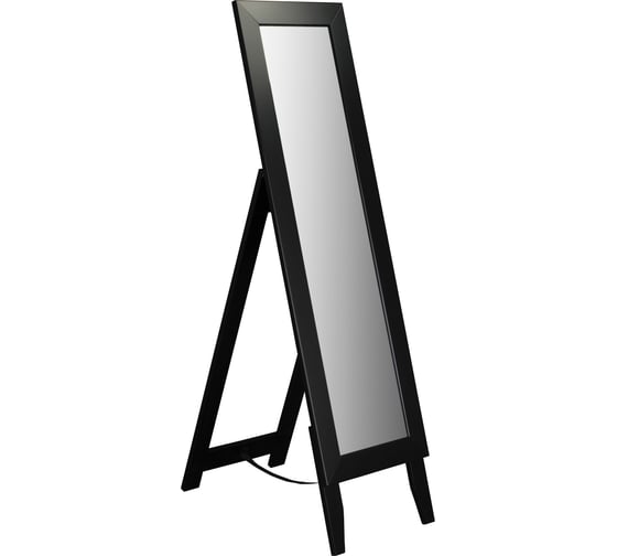 Изображение товара Напольное зеркало Мебелик BeautyStyle 1 черный, 138 см х 35 см 8308