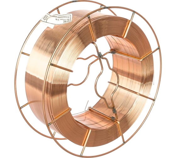 Изображение товара Проволока сварочная омедненная AS SG2 WNA (1.6 мм, кассета 15 кг; аналог СВ-08Г2С-О) ASKAYNAK СВ000011033