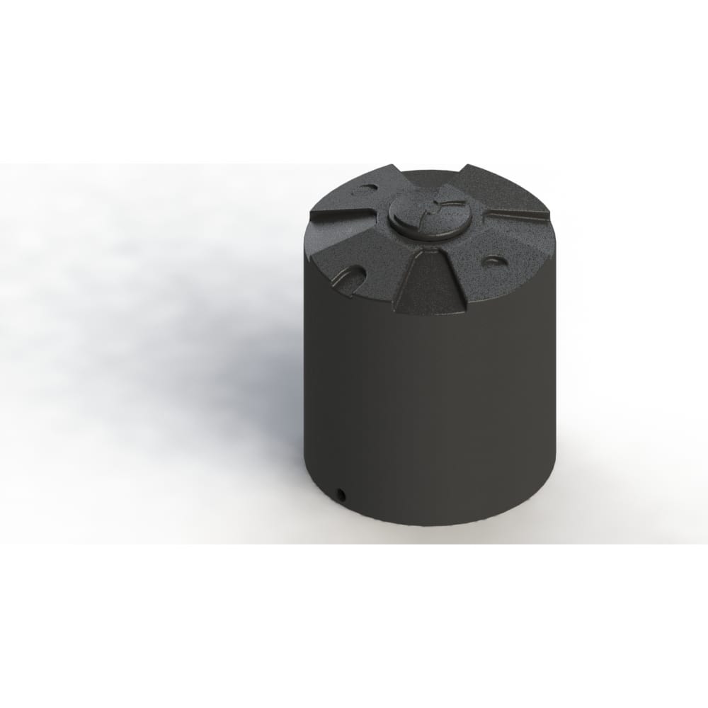 Рециклинговая емкость Asplast, цвет черный EL-22P-CA-RC1000L-DB рц1000д - фото 1