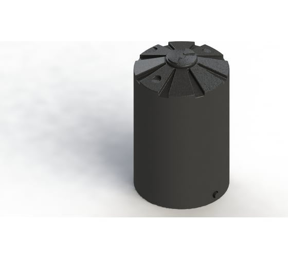 Изображение товара Рециклинговая емкость с крышкой Asplast рц1500д EL-22P-CA-RC1500L-DB