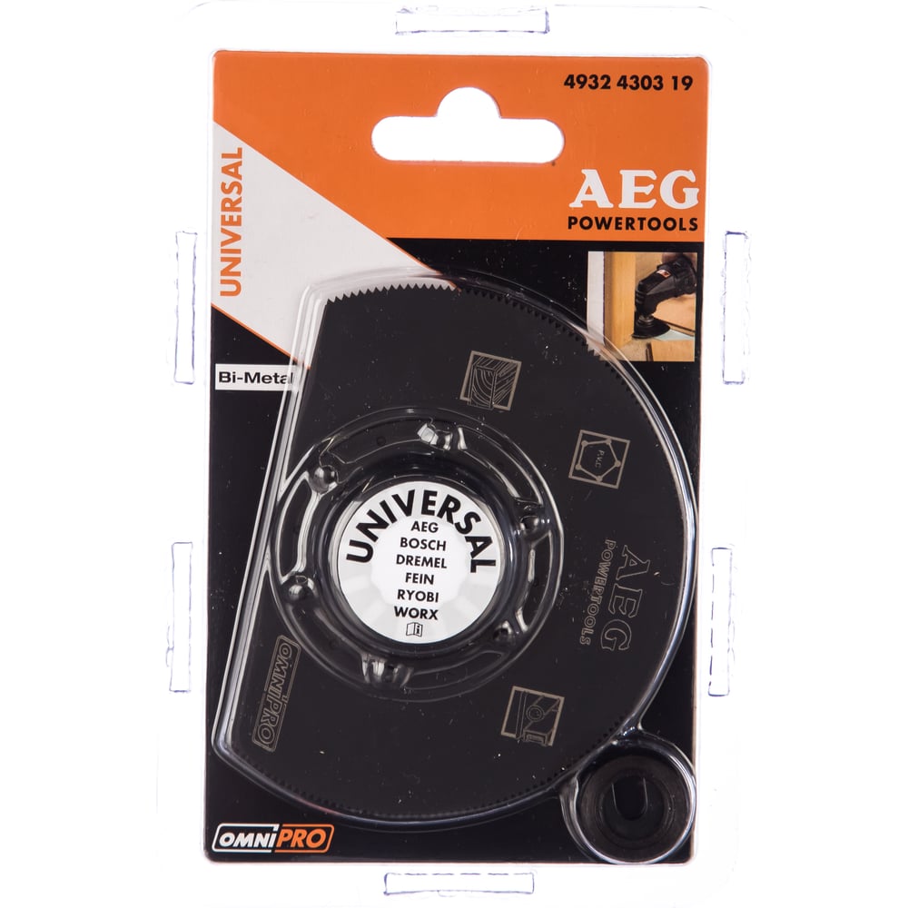 Изображение товара Диск пильный Bi-Metal 88x20 мм для многофункционального инструмента AEG