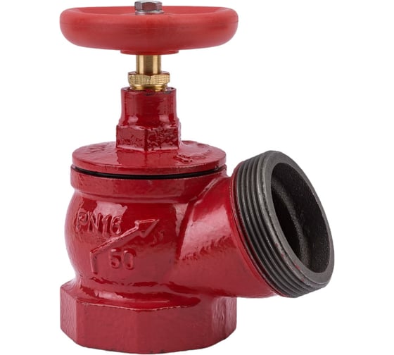 Изображение товара Пожарный клапан Апогей КПЧ 50-1 чугунный, 125 град., муфта-цапка, ВР/НР 110021