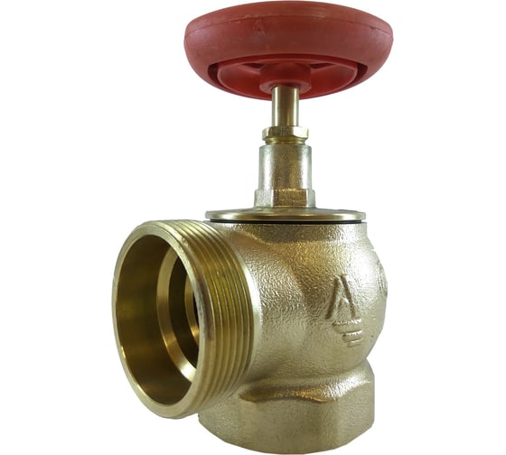 Изображение товара Пожарный клапан Апогей КПЛМ 50-1 латунный, 90 град., муфта-цапка, ВР/НР 110009