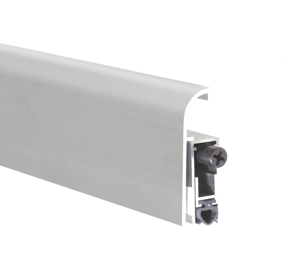 Изображение товара Автоматический накладной порог Athmer M-12 FS silver, silicone L=930 мм, серебристый 82535