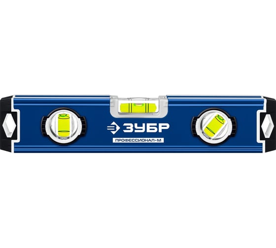 Изображение товара Компактный усиленный магнитный уровень ЗУБР Профессионал-М 230 мм 34581-023