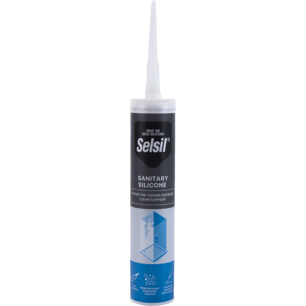 Санитарный силиконовый герметик Selsil