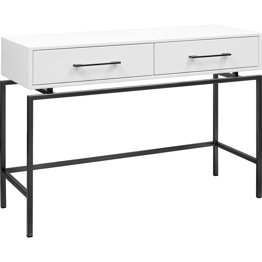 Изображение товара Консоль GreenWeen KARIN 1100x400x800 белый с черным каркасом