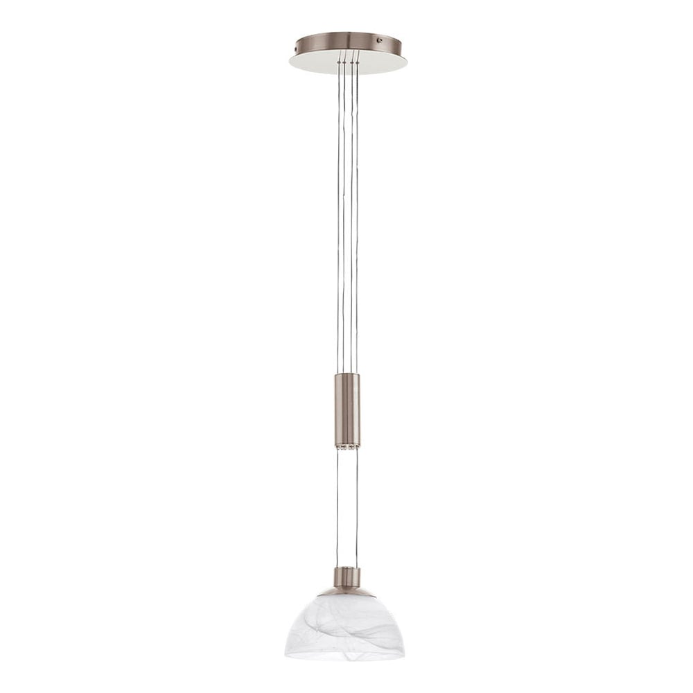 Подвесной светильник EGLO дуршлаг 25 см с двумя ручками сталь силикон молочный tammy