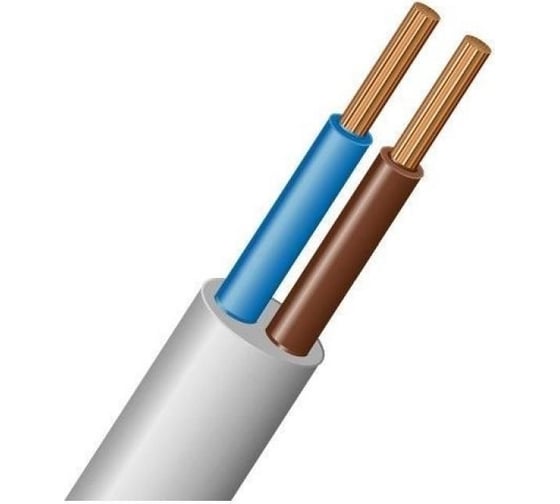 Изображение товара Провод iTOK ПВСн 2x4 ГОСТ белый (70 метров) i-KPP-PVSN-240-70-W