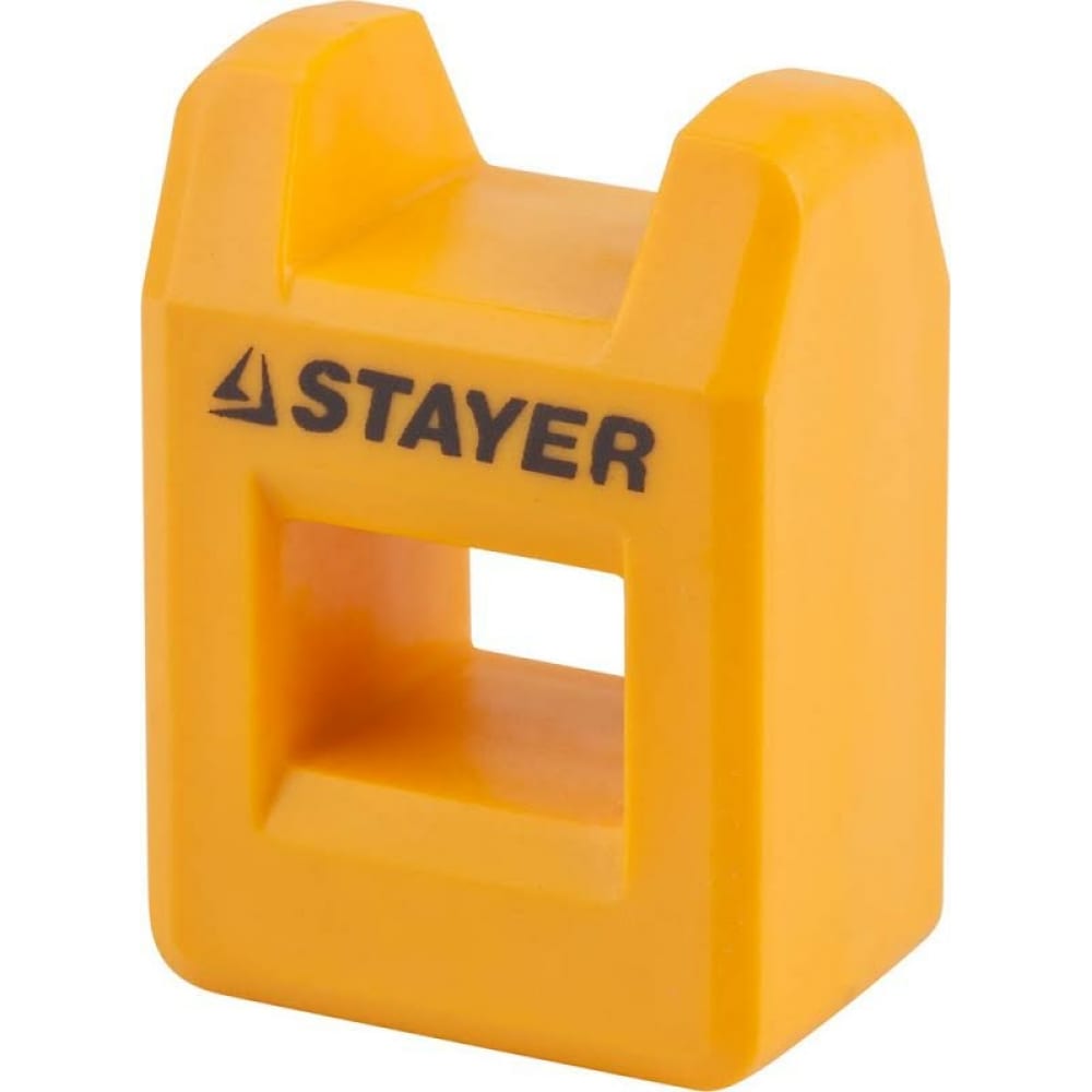 Компактный намагничиватель-размагничиватель для отверток и бит STAYER намагничиватель для отверток и бит кобальт