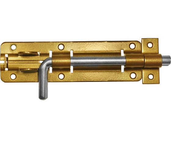 Изображение товара Дверной засов под навесной замок Трибатрон зд-140 бронзовый металлик 88071