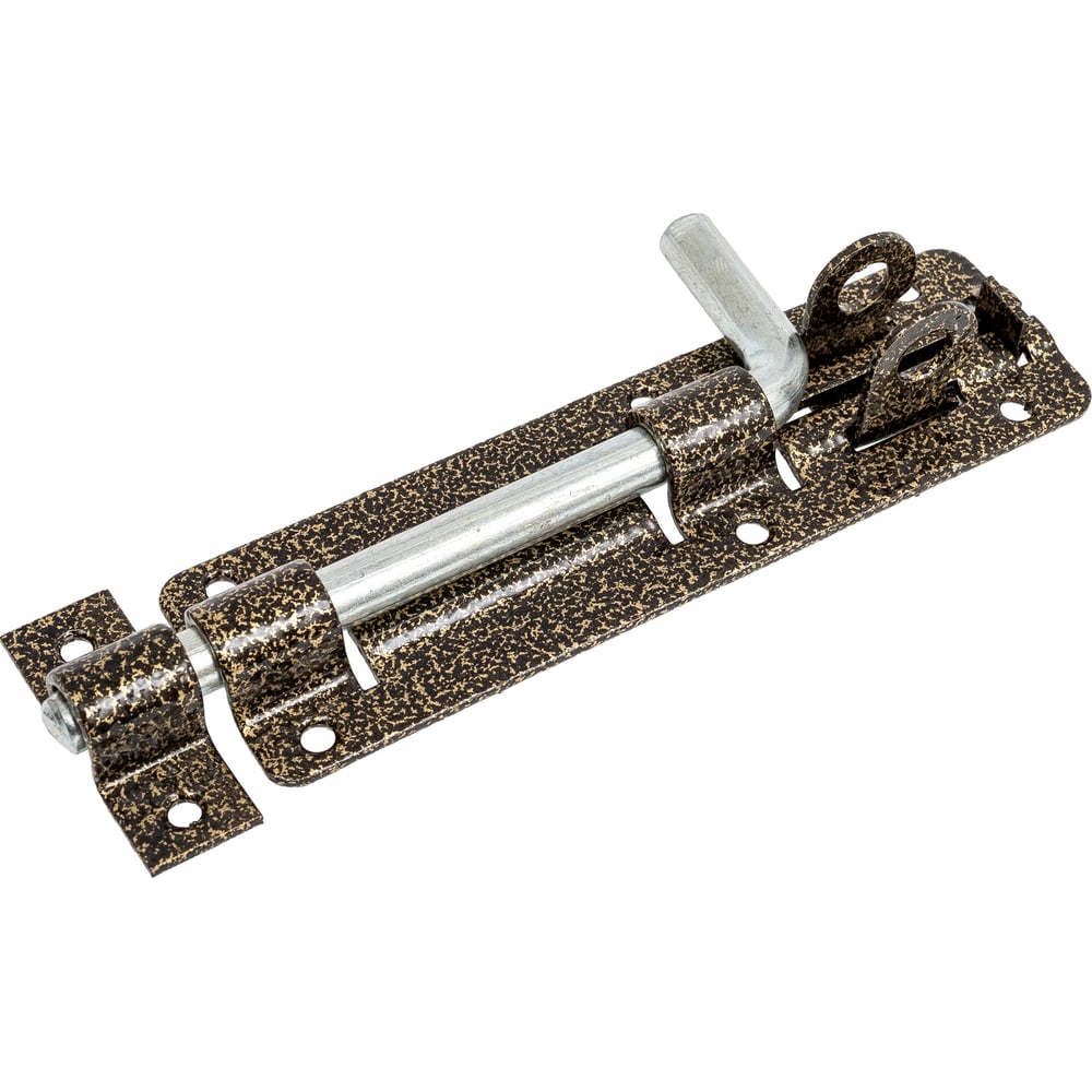 Изображение товара Дверной засов под навесной замок Трибатрон зд-140 бронзовый антик