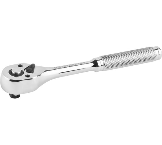 Изображение товара Цельнометаллическая трещотка для торцовых головок Сr-V, 72 зубца, 3/8 Kraftool EXPERT 27793-3/8_z02