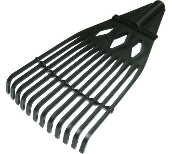 Изображение товара Веерные пластиковые грабли SKRAB 160мм, 12 зубов, без рукоятки 28487