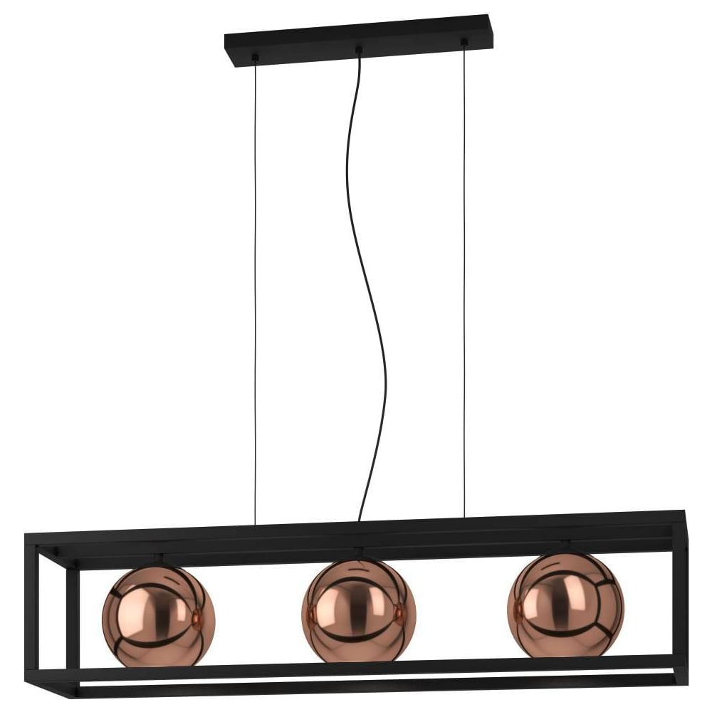 Изображение товара Подвесной светильник Eglo CORDOBA 390091 черный медь