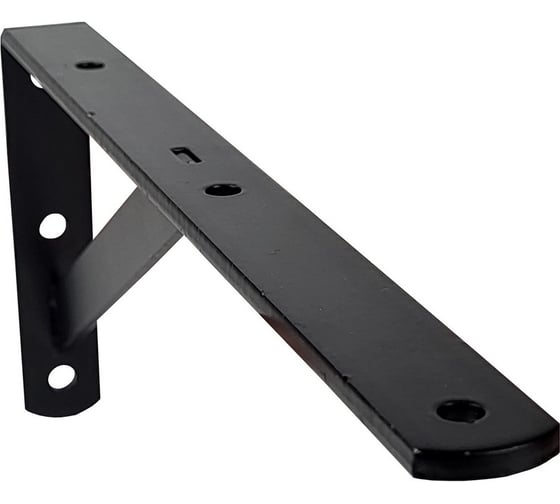 Изображение товара Кронштейн с усилителем ALDEGHI LUIGI SPA 245x100x20x4 мм, черный 2579NO25