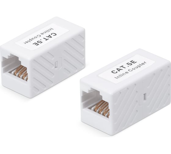 Изображение товара Проходной адаптер Cabeus RJ45-RJ45 (8p8c), категория 5е, неэкранированный CA-8p8c-C5e