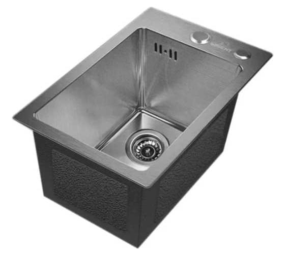 Изображение товара Кухонная мойка из нержавеющей стали WISENT wxs33045 (45x30) WS33045/WGER013