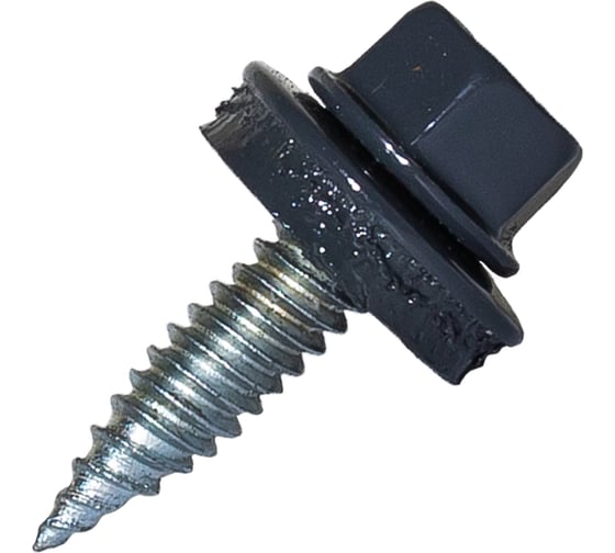 Изображение товара Саморез для доборных элементов HARDWEX ТМ HWX1-W-J-SP-4.8x20 мм, RAL 7024, 250 шт. 5190000001260