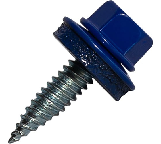 Изображение товара Саморез для доборных элементов HARDWEX ТМ HWX1-W-J-SP-4.8x20 мм, RAL 5002, 250 шт. 5190000001178