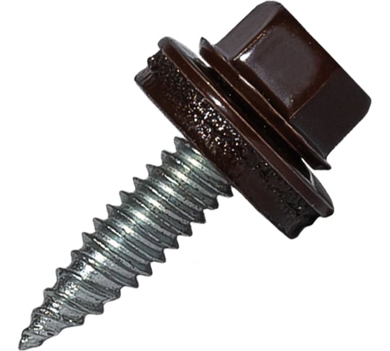 Изображение товара Саморез для доборных элементов HARDWEX ТМ HWX1-W-J-SP-4.8x20 мм, RAL 8017, 250 шт. 5190000001291