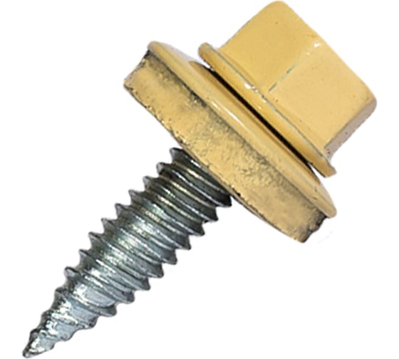 Изображение товара Саморез для доборных элементов HARDWEX ТМ HWX1-W-J-SP-4.8x20 мм, RAL 1014, 250 шт. 5190000001086