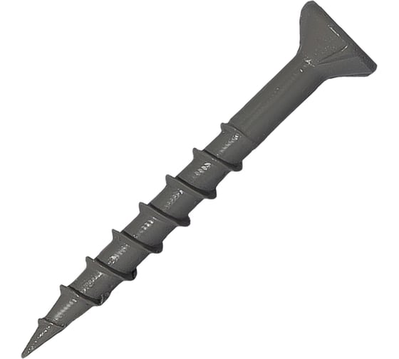 Изображение товара Саморез для облицовочных панелей HARDWEX ТМ HWX1-GF-SP-4.2x38 мм, Phillips №2, GREY E-COAT, 500 шт. 5190000000317