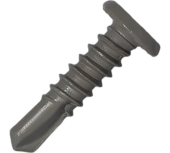 Изображение товара Саморез для ЛСТК HARDWEX ТМ HWX5-GB-P6-4.8x20 мм, св.№3, Phillips №2, GREY E-COAT, 1000 шт. 5190000001048