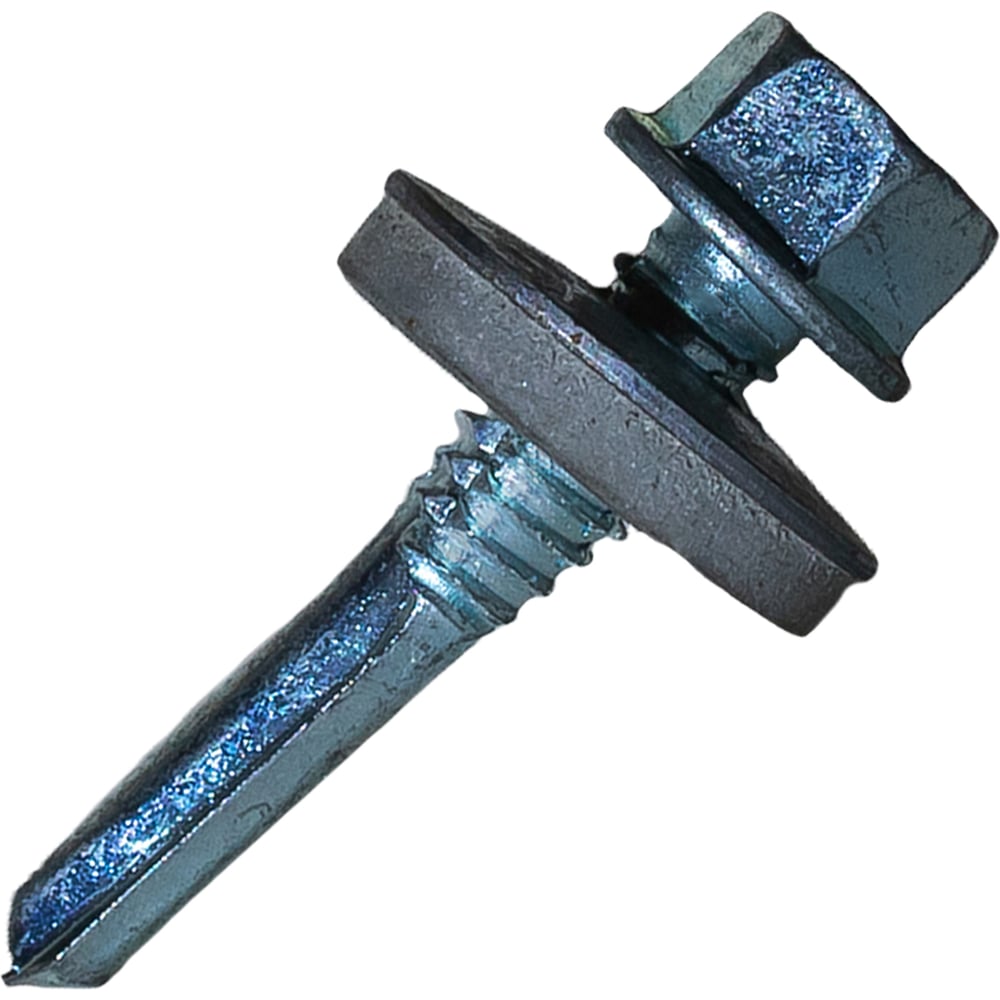 Изображение товара Саморез c усиленным сверлом по металлу HARDWEX ТМ HWX12-W-ED-P16-5.5x25 мм, св.№5, цинк, 250 шт. 5190000240416